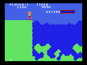 Jungle Hunt - Atari 2600/VCS Screen