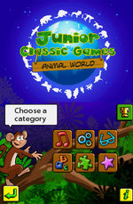 Junior Classic Games - DS/DSi Screen