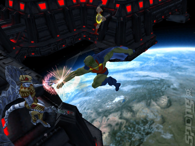 Justice League Heroes - Xbox Screen