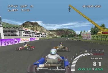 Kart Challenge - PlayStation Screen