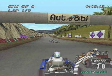 Kart Challenge - PlayStation Screen