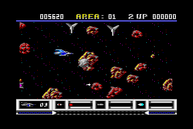 Katakis - C64 Screen