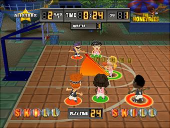 Kidz Sports Basketball - PS2 Screen