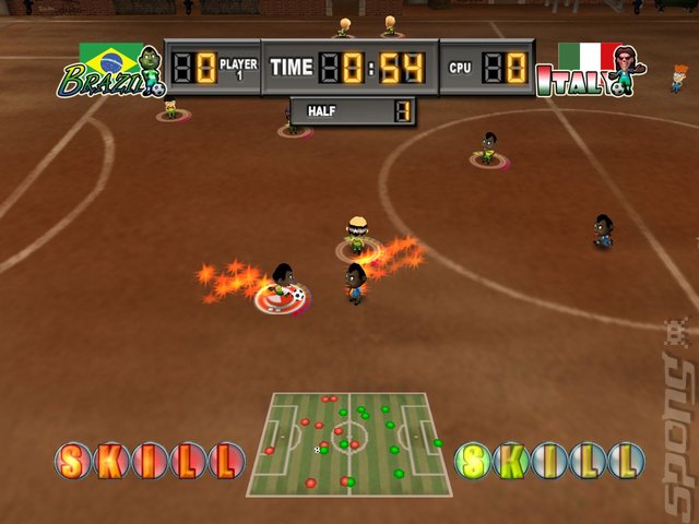 Kidz Sports: International Football - Wii Screen