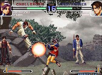 The King of Fighters 2002 & 2003 - Xbox Screen