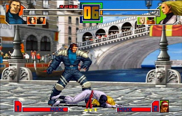 The King of Fighters 2001 - PS2 Screen