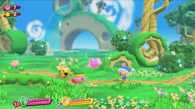 Kirby: Star Allies - Switch Screen