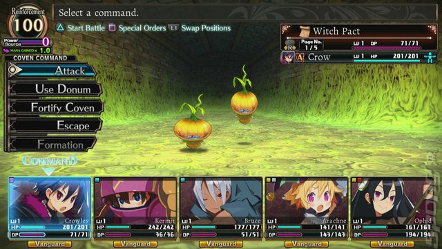 Labyrinth of Refrain: Coven of Dusk - PS4 Screen