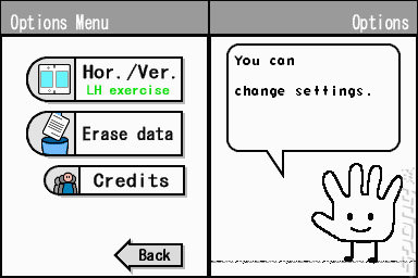 Left or Right: Ambidextrous Challenge - DS/DSi Screen