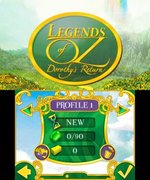 Legends Of Oz: Dorothy's Return - 3DS/2DS Screen
