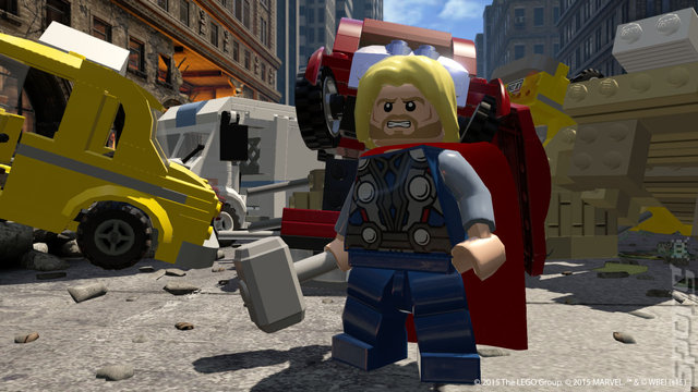 LEGO Marvel's Avengers - Wii U Screen