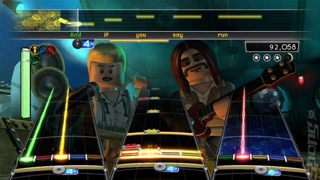 LEGO Rock Band - Xbox 360 Screen