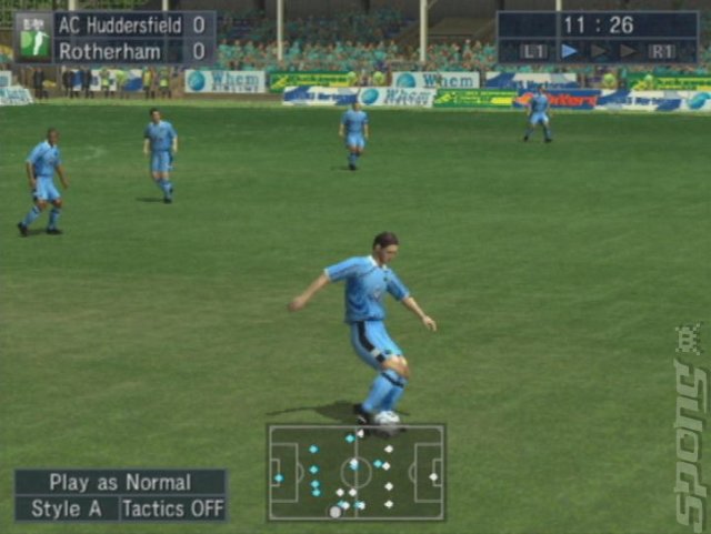 Let's Make a Soccer Team! - PS2 Screen