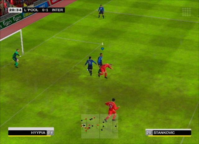 Liverpool FC Club Football 2005 - PC Screen