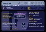 LMA Manager 2001 - PlayStation Screen
