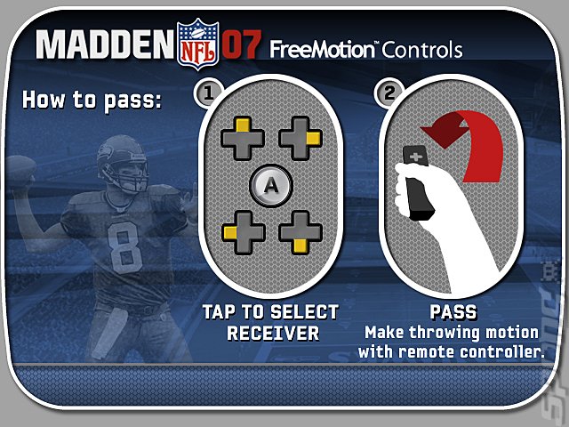 Madden NFL 07 - Wii Screen