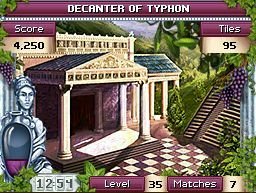 Mahjong Mysteries: Ancient Athena - DS/DSi Screen