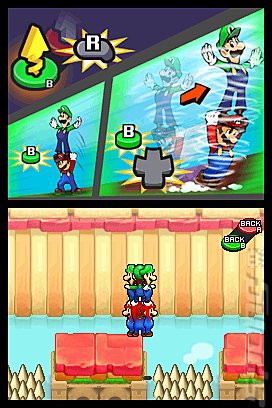 Mario & Luigi: Partners In Time (Nintendo DS) Editorial image