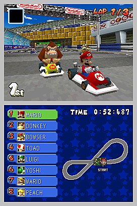 Mario Kart DS - DS/DSi Screen