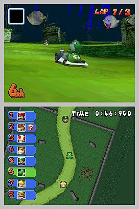 Mario Kart DS - DS/DSi Screen