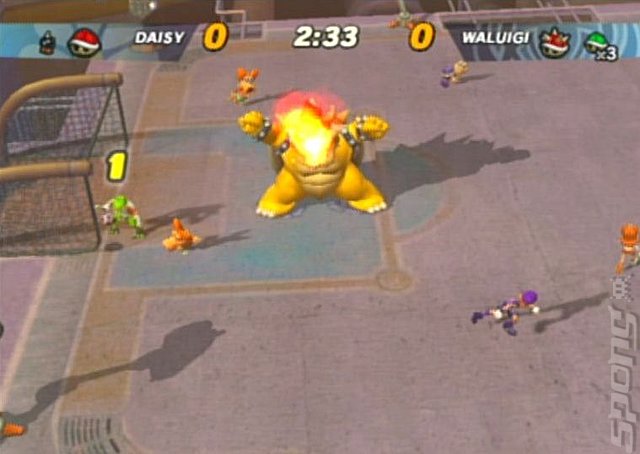 Mario Smash Football - GameCube Screen