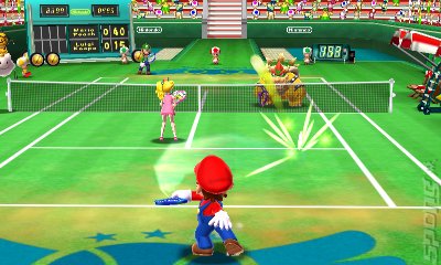 Mario Tennis Open - 3DS/2DS Screen