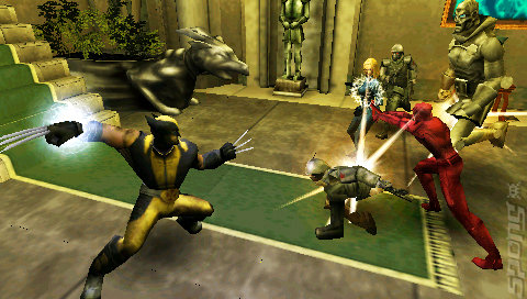 Marvel Ultimate Alliance 2 - PSP Screen