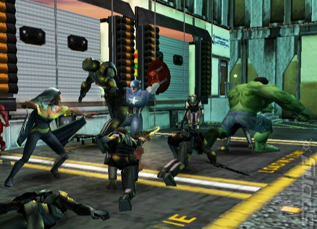 Marvel Ultimate Alliance 2 - PS2 Screen