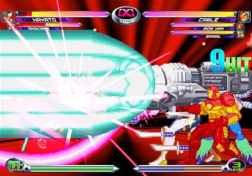 Marvel Vs. Capcom 2 - PS2 Screen