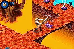 Masters of the Universe: He-Man The Power of Grayskull - GBA Screen