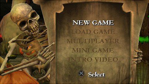 MediEvil Resurrection - PSP Screen