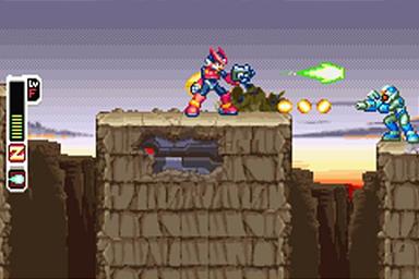 Mega Man Zero 2 - GBA Screen