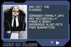 Men In Black - GBA Screen