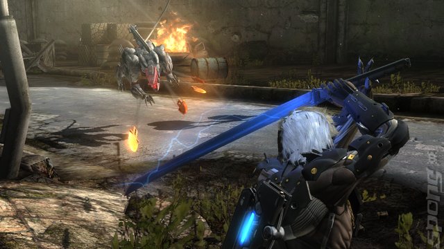 Metal Gear Rising: Revengeance - PC Screen