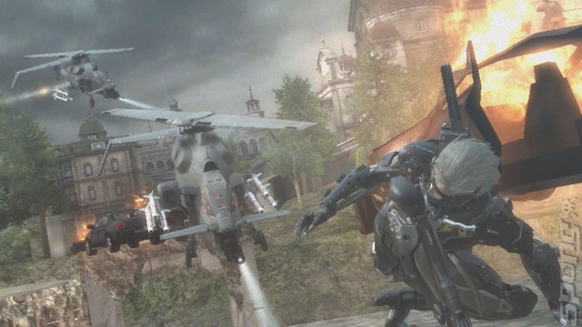 Metal Gear Rising: Revengeance - PS3 Screen