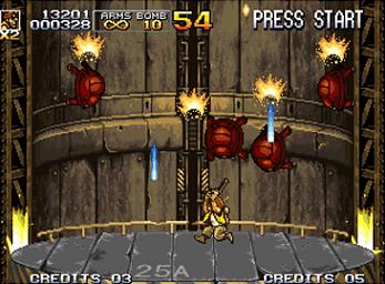 Metal Slug 4 - PS2 Screen