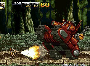 Metal Slug 5 - PS2 Screen