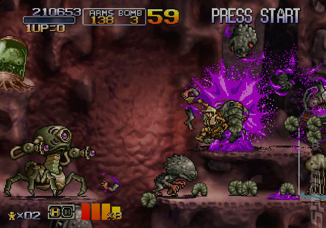 Metal Slug 6 - PS2 Screen