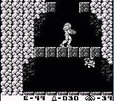 Metroid II - Game Boy Screen