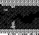 Metroid II - Game Boy Screen