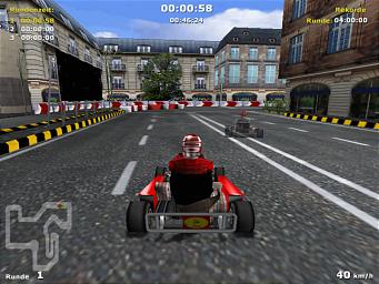 Michael Schumacher Racing World Kart 2002 - PC Screen