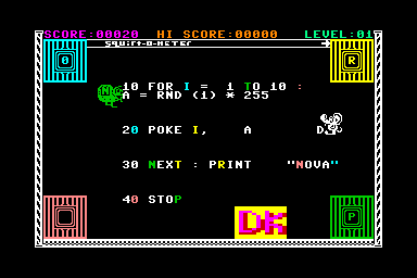 Micro Mouse Goes De-Bugging - C64 Screen