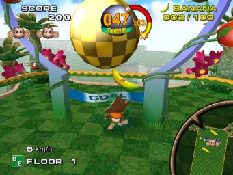 Super Monkey Ball - GameCube Screen