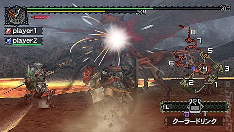 Monster Hunter: Freedom - PSP Screen