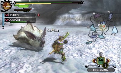 Monster Hunter 3: Ultimate - 3DS/2DS Screen