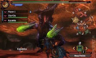 Monster Hunter 3: Ultimate - 3DS/2DS Screen