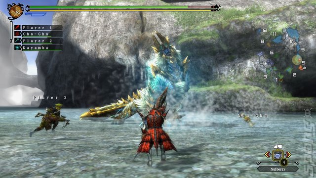 Monster Hunter 3: Ultimate - Wii U Screen