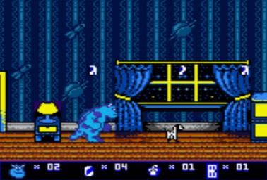 Monsters, Inc. - Game Boy Color Screen