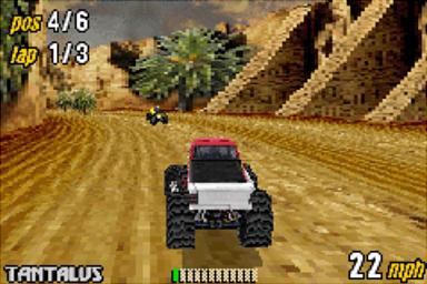 Monster Truck Madness - GBA Screen