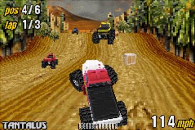 Monster Truck Madness - GBA Screen